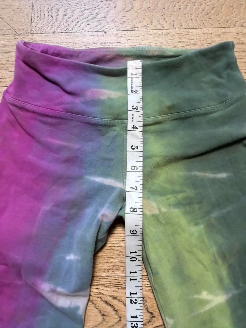Kids Tie-Dye Leggings - Pink, Blue & Green